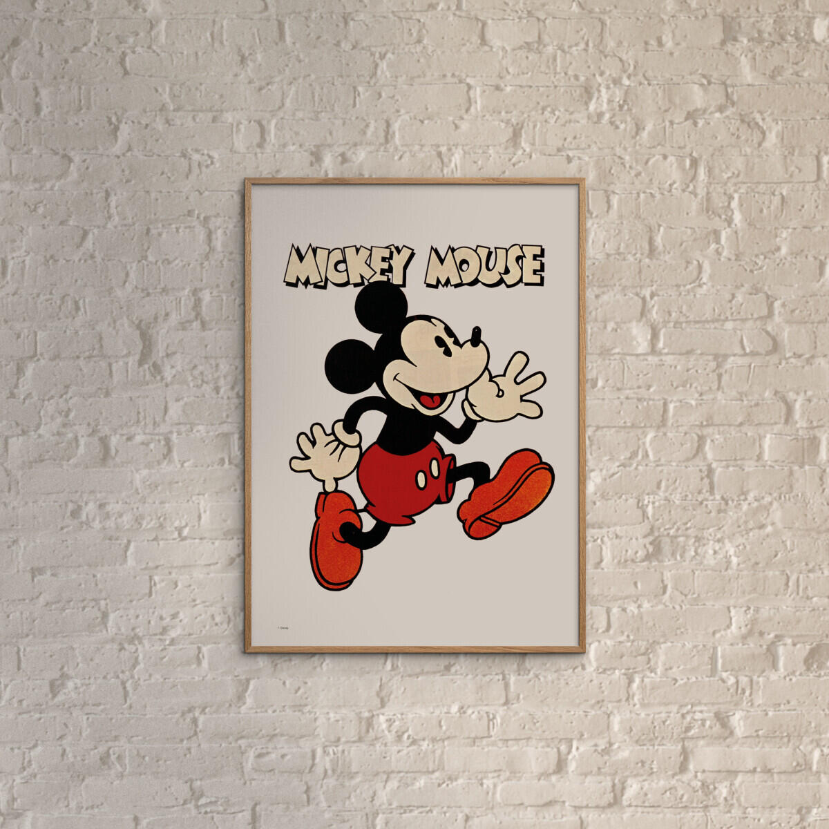 Disney Mickey Mouse Vintage No. 01 plakat